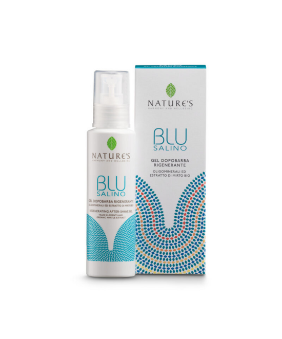 NATURE'S Blu Salino Gel Dopobarba Rigenerante