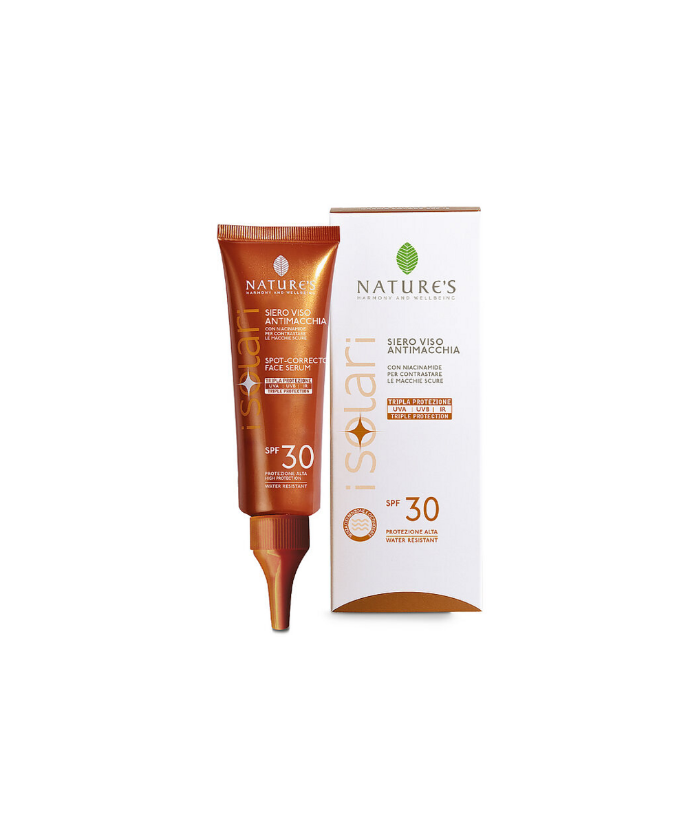 NATURE'S iSolari Siero Viso Antimacchia SPF 30