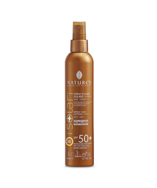 NATURE'S iSolari Spray Fluido Solare Bambini SPF 50+