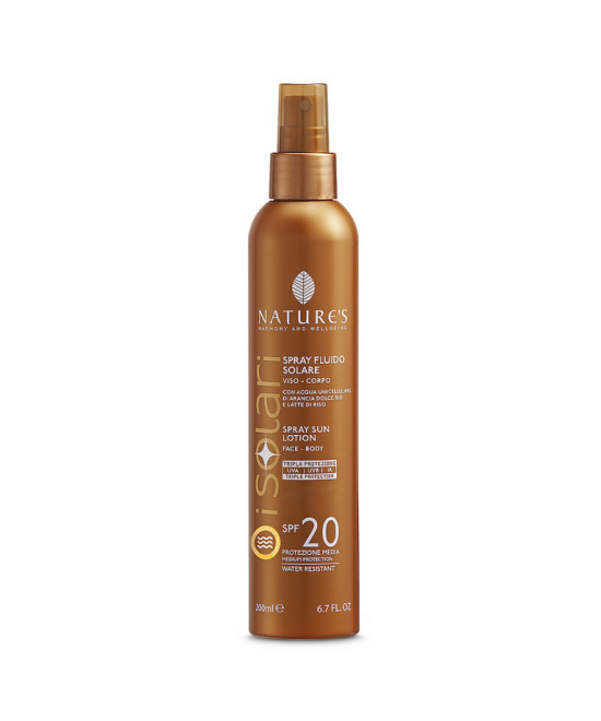 NATURE'S iSolari Spray Fluido Solare SPF 20