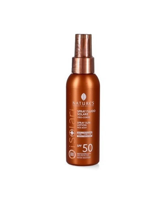 NATURE'S iSolari Spray Fluido Solare SPF 50 - Travel Size