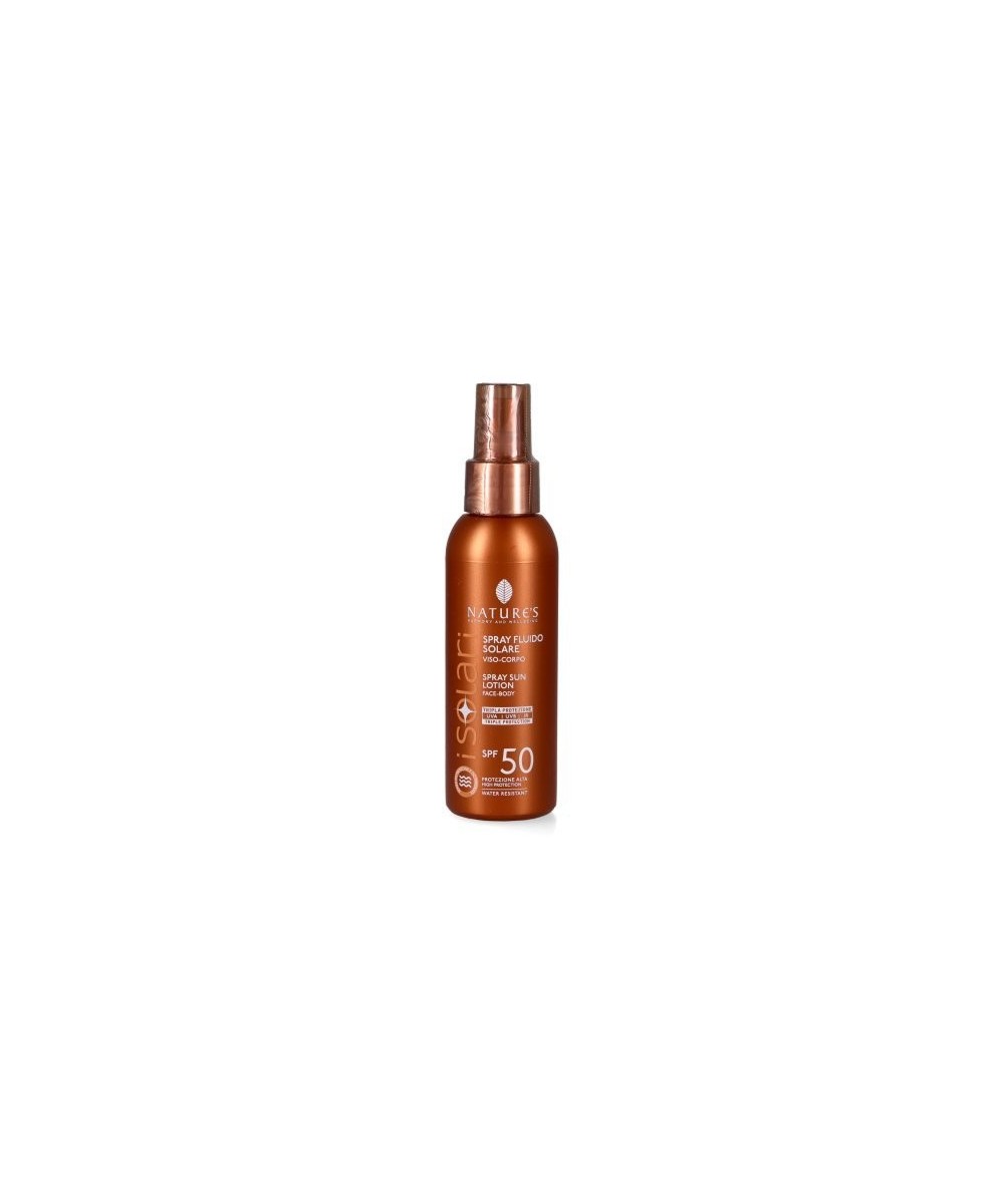NATURE'S iSolari Spray Fluido Solare SPF 50 - Travel Size