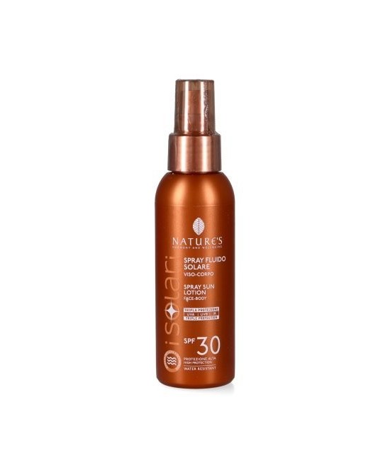 NATURE'S iSolari Spray Fluido Solare SPF 30 - Travel Size