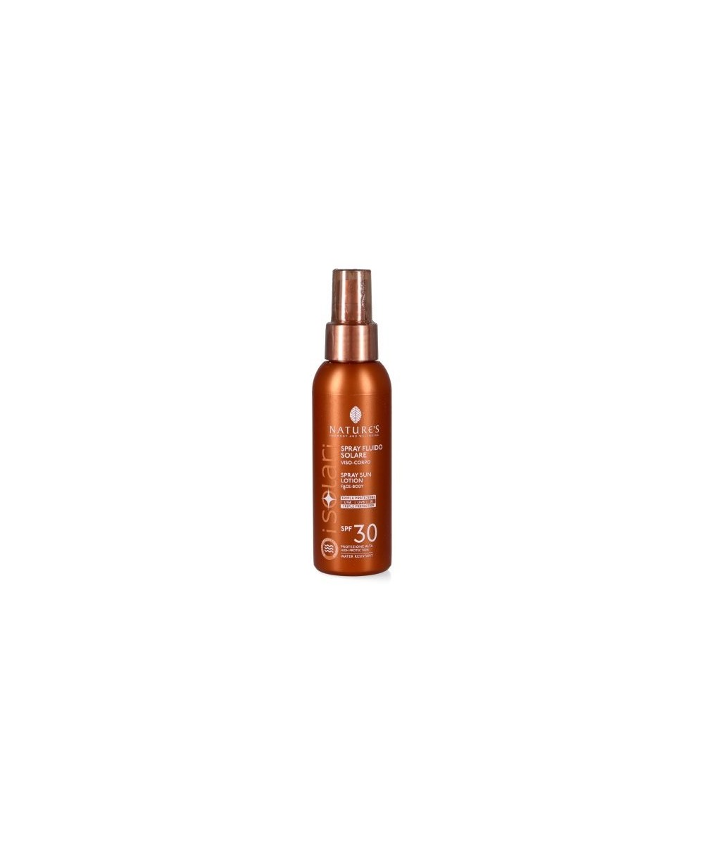 NATURE'S iSolari Spray Fluido Solare SPF 30 - Travel Size