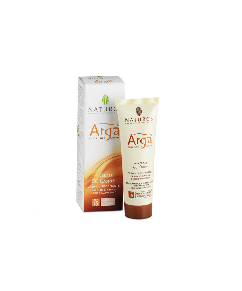 NATURE'S Argà CC Cream Viso Uniformante Medio - Chiara