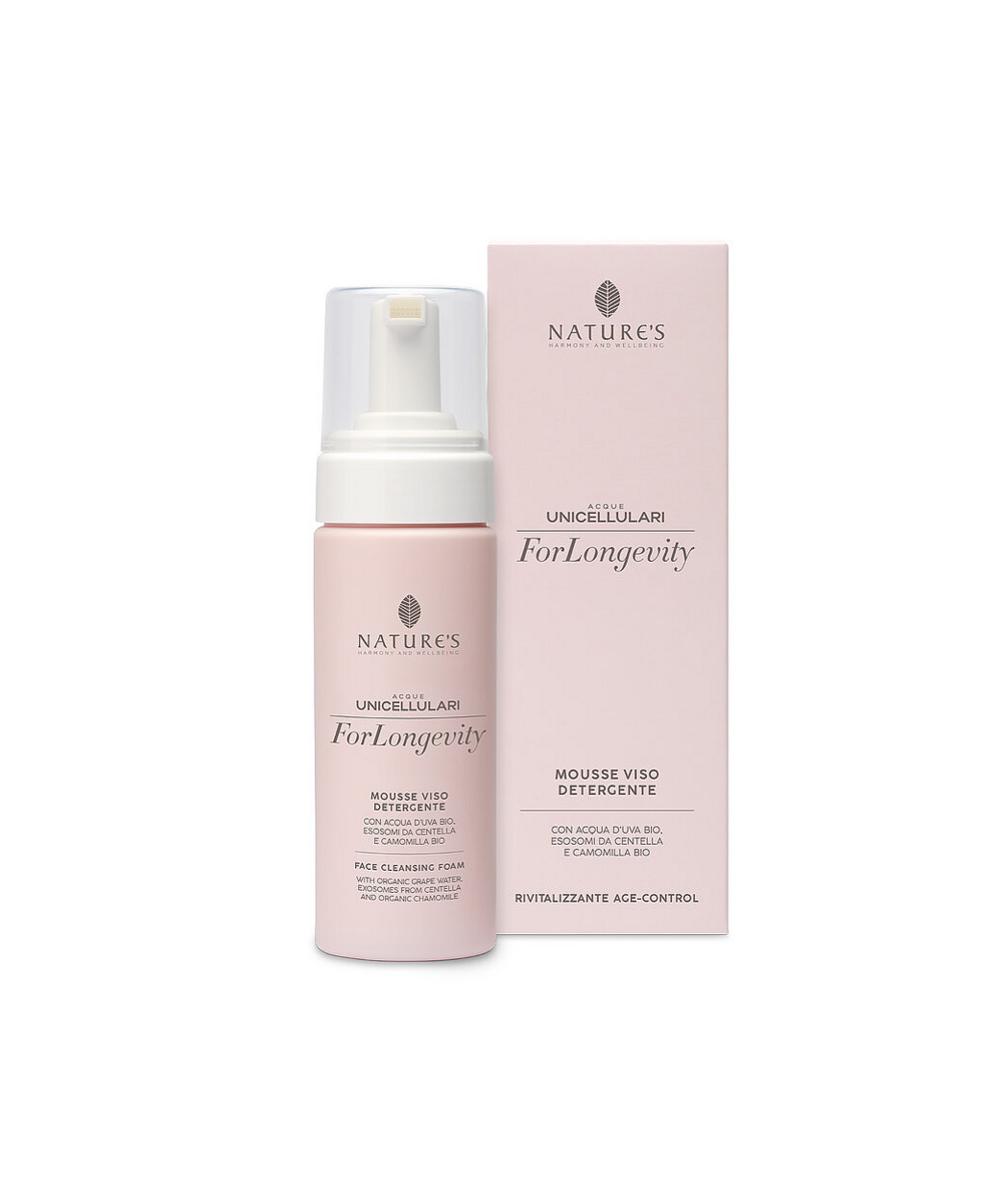 NATURE'S For Longevity Mousse Viso Detergente