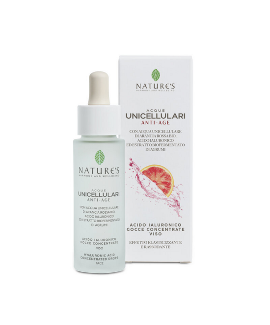 NATURE'S Acque Unicellulari Acido Ialuronico Gocce Concentrate