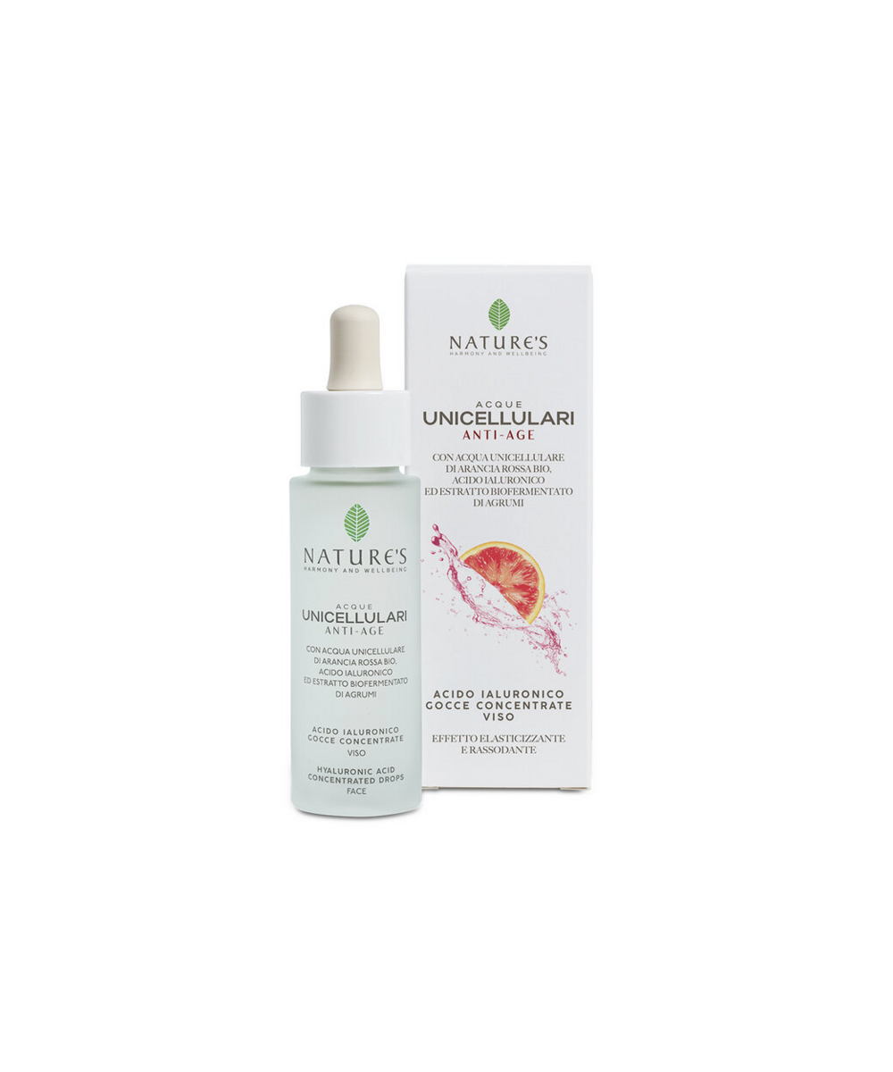 NATURE'S Acque Unicellulari Acido Ialuronico Gocce Concentrate