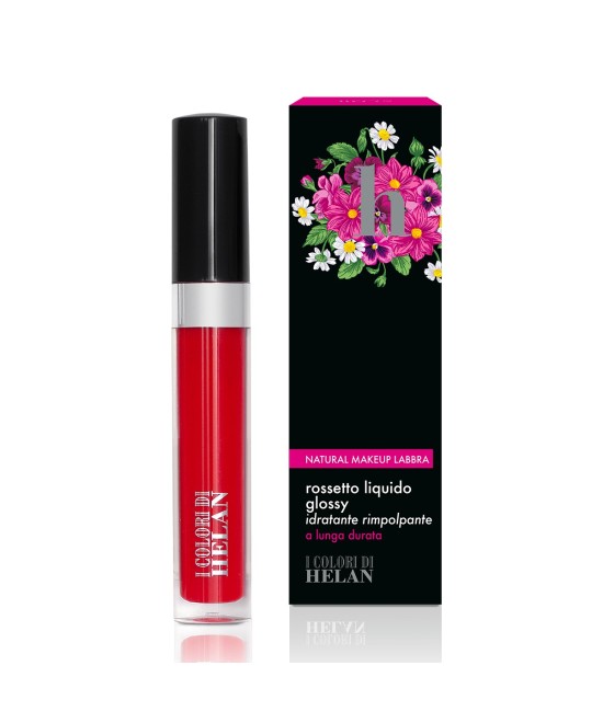 HELAN I Colori di Helan Rossetto Liquido Glossy Rosso Pompeiano
