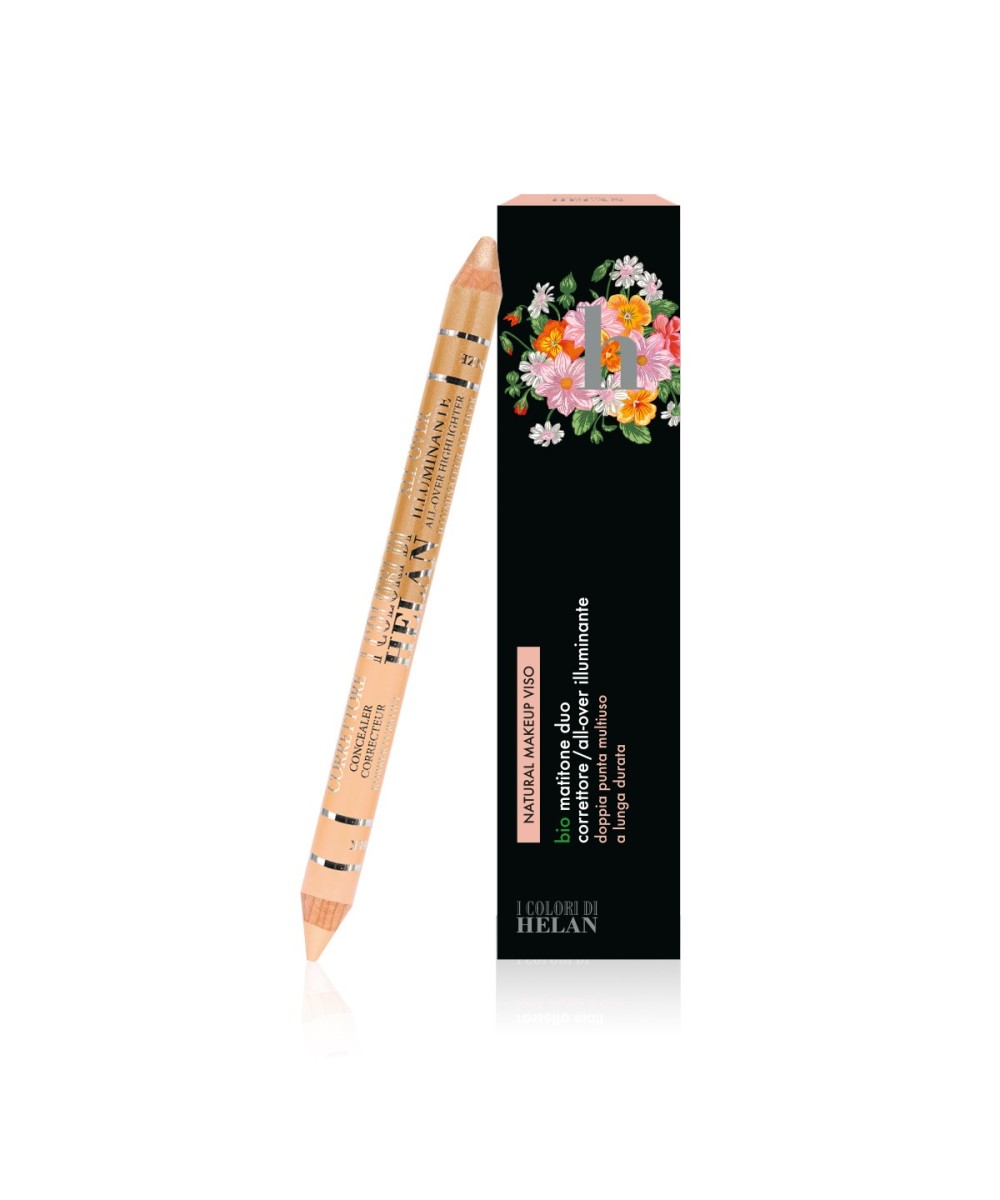 HELAN I Colori di Helan Bio Matitone Duo correttore / all-over illuminante DARK-BRONZE