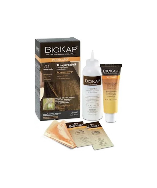 BIOS LINE BioKap Nutricolor Tinta 7.0-BIONDO MEDIO