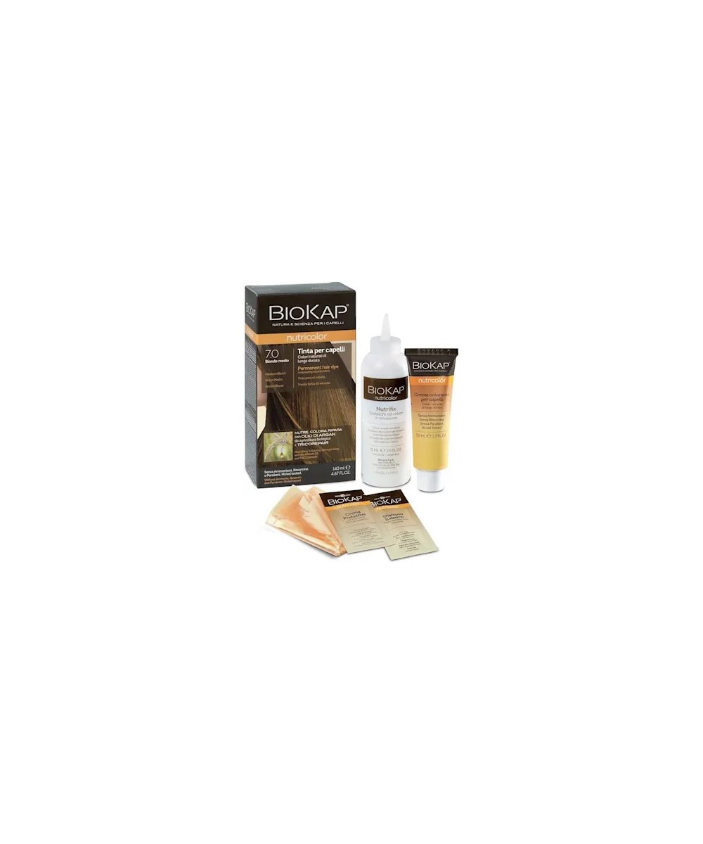 BIOS LINE BioKap Nutricolor Tinta 7.0-BIONDO MEDIO