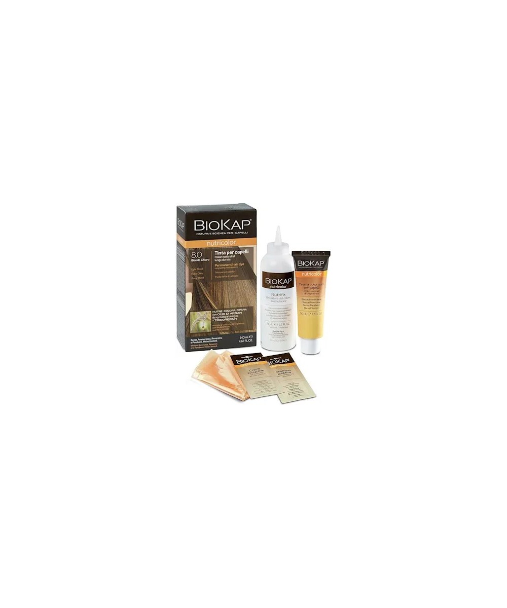 BIOS LINE BioKap Nutricolor Tinta 8.0-BIONDO CHIARO