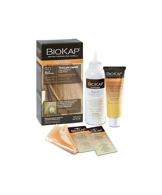 BIOS LINE BioKap Nutricolor Tinta 9.0-BIONDO CHIARISSIMO