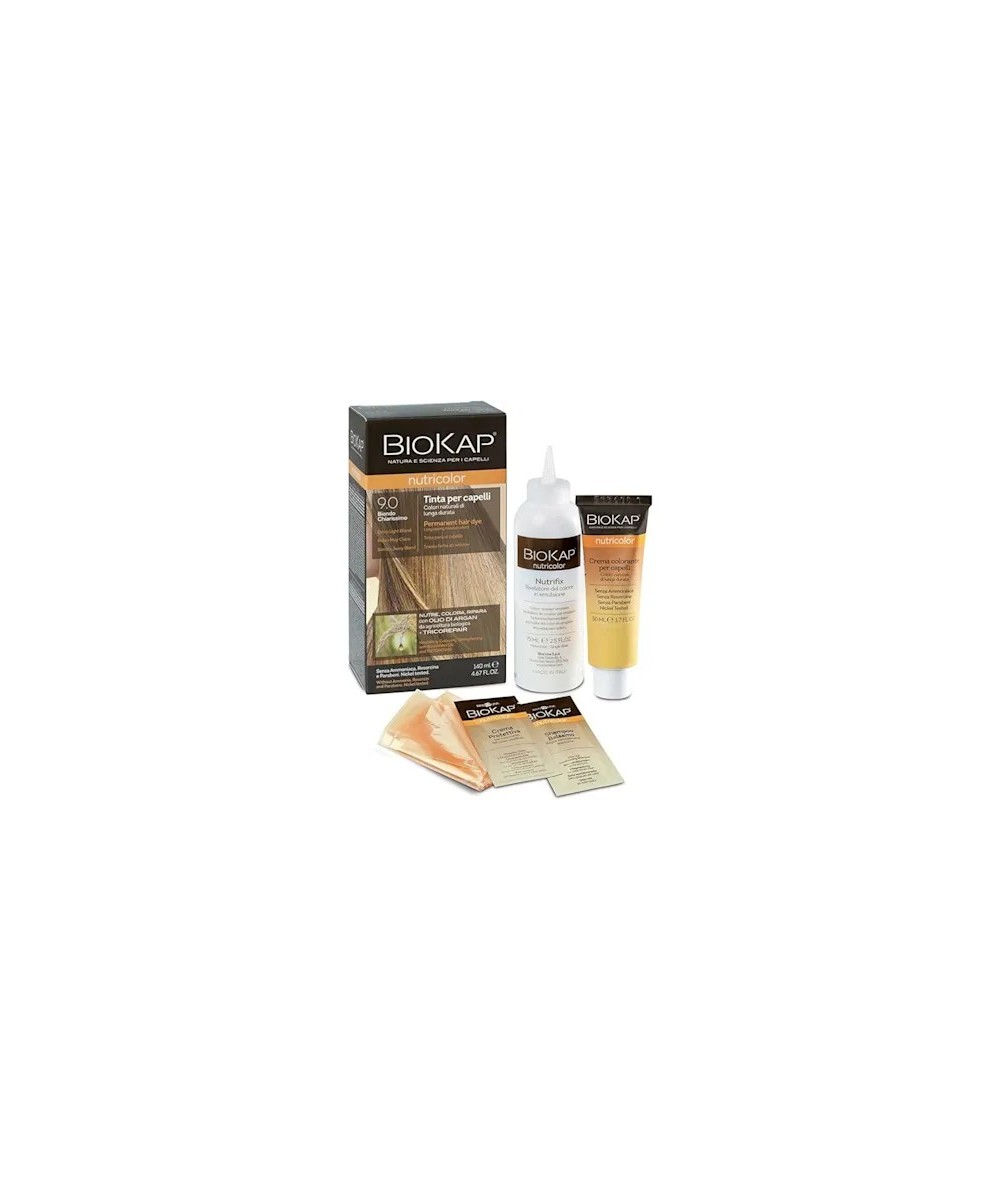 BIOS LINE BioKap Nutricolor Tinta 9.0-BIONDO CHIARISSIMO