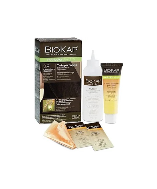 BIOS LINE BioKap Nutricolor Tinta Delicato 2.9-CASTANO SCURO CIOCCOLATO