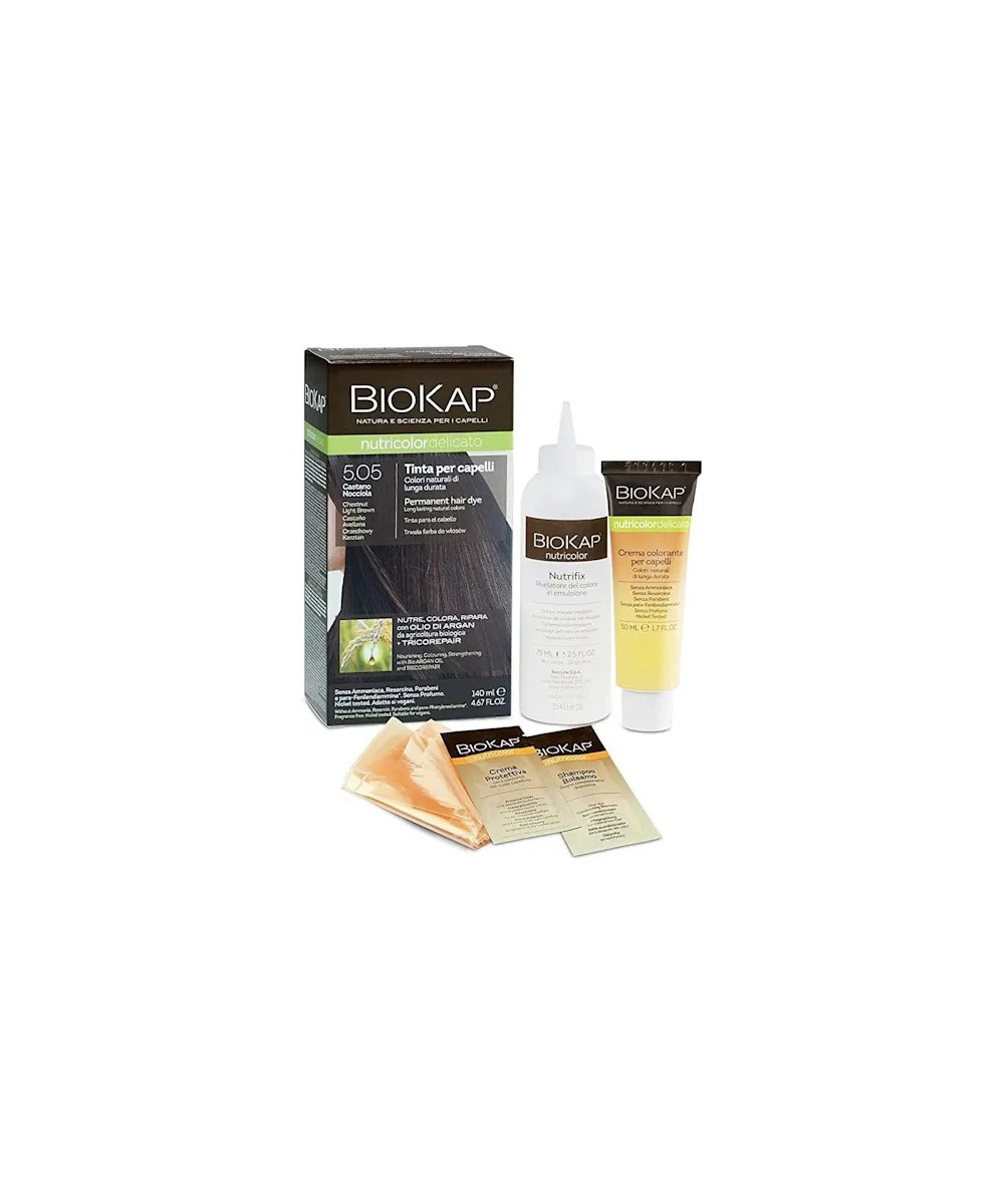 BIOS LINE BioKap Nutricolor Tinta Delicato 5.05-CASTANO NOCCIOLA
