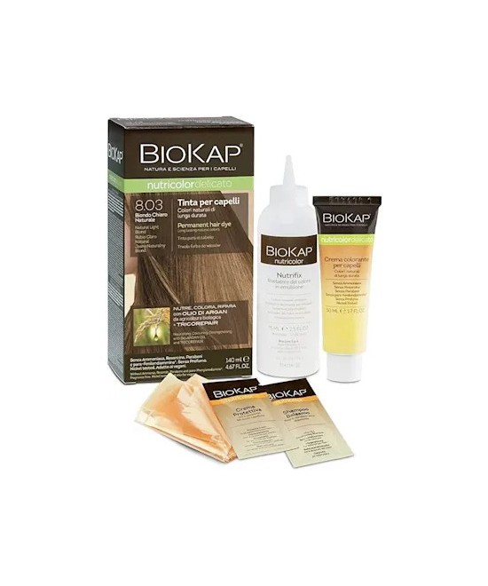 BIOS LINE BioKap Nutricolor Tinta Delicato 8.03-BIONDO CHIARO NATURALE