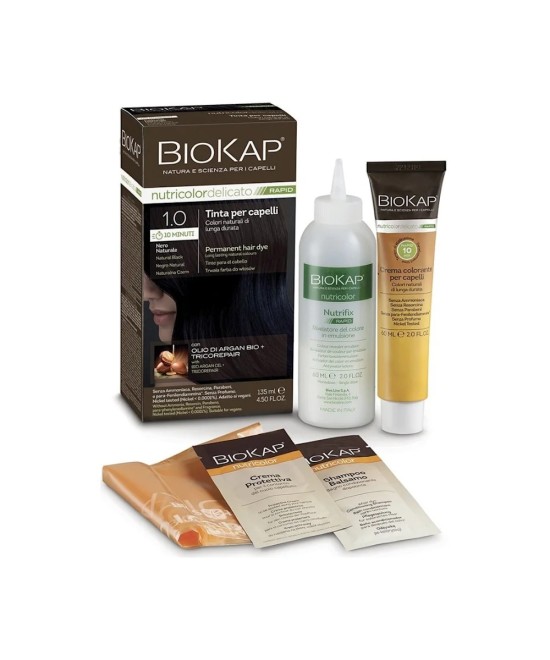 BIOS LINE BioKap Nutricolor Delicato Rapid 1.0-NERO NATURALE