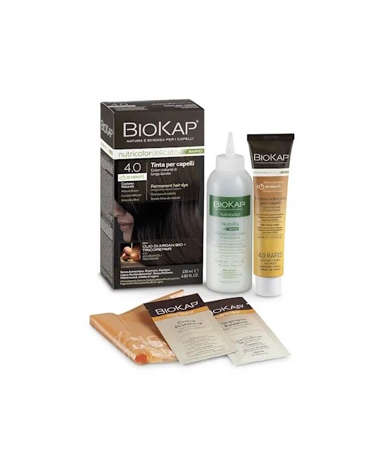 BIOS LINE BioKap Nutricolor Delicato Rapid 4.0-CASTANO NATURALE