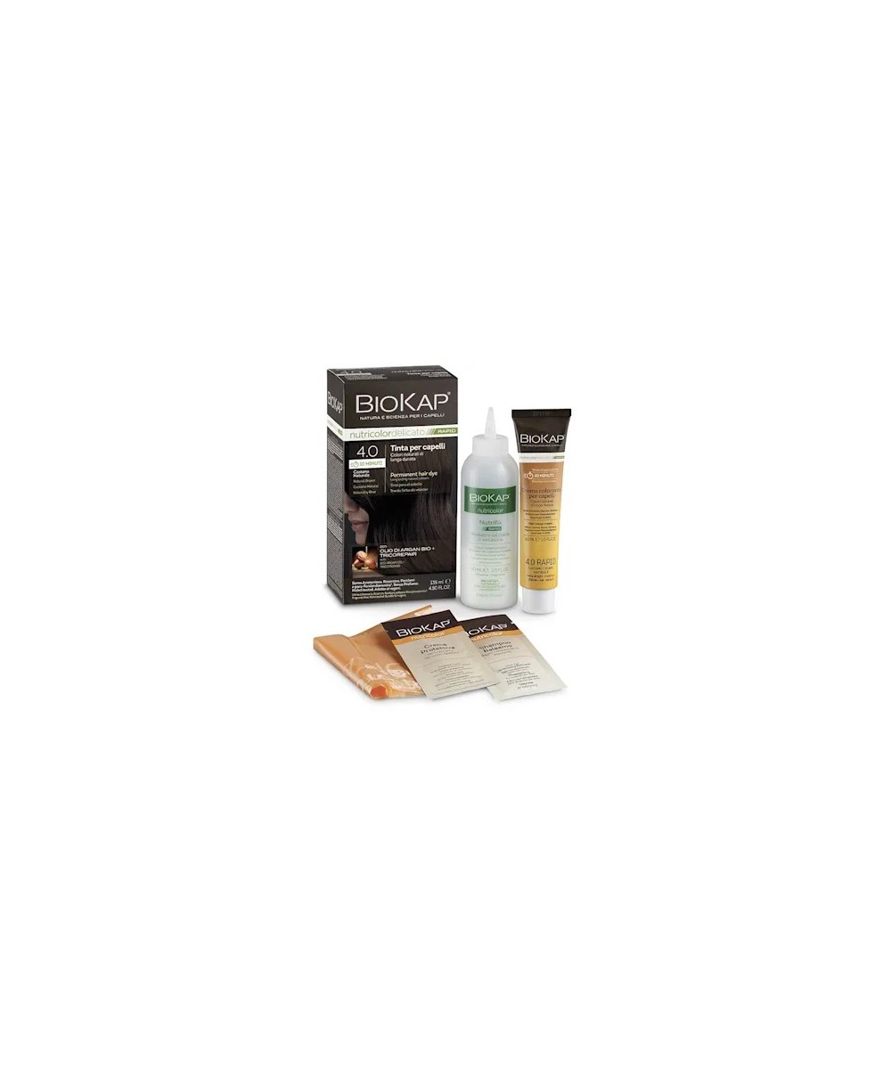 BIOS LINE BioKap Nutricolor Delicato Rapid 4.0-CASTANO NATURALE