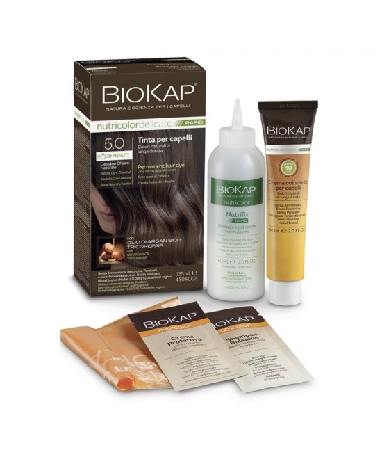 BIOS LINE BioKap Nutricolor Delicato Rapid 5.0-CASTANO CHIARO NATURALE