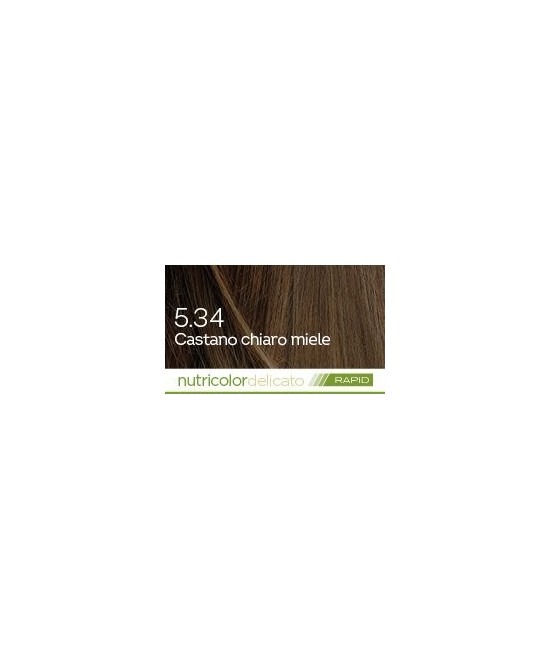 BIOS LINE BioKap Nutricolor Delicato Rapid 5.34-CASTANO CHIARO MIELE