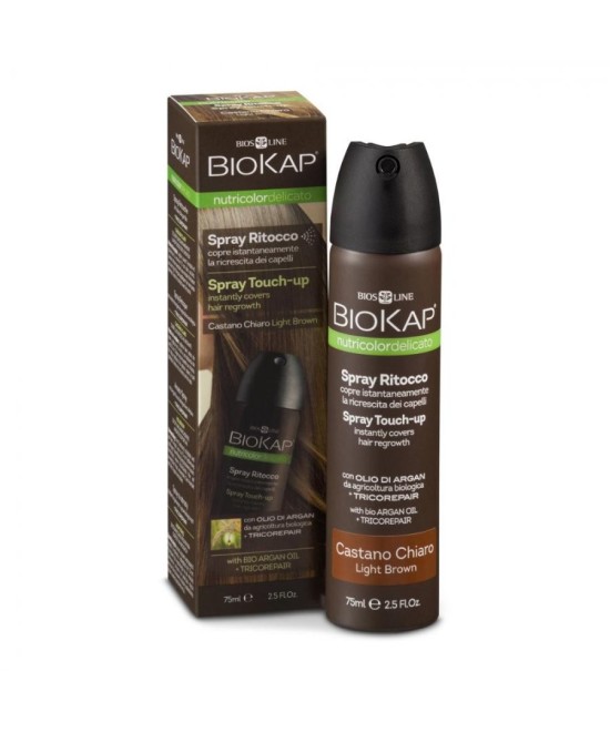 BIOS LINE Biokap Spray Ritocco CASTANO CHIARO