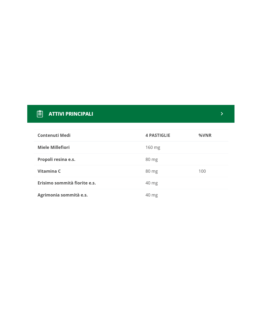BIOS LINE Apix Propoli Sedigola Pastiglie Gola Junior