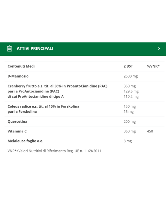 BIOS LINE NeoCistin PAC-A Urto