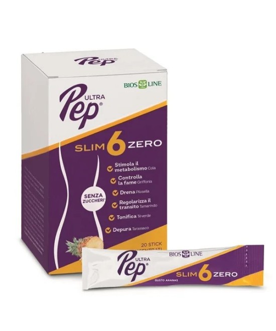 BIOS LINE Ultra Pep Slim 6 Zero Ananas