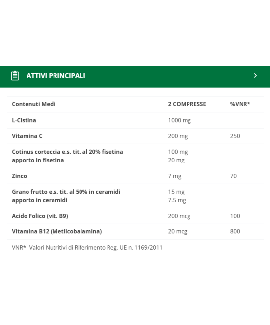 BIOS LINE Principium Hair Beauty Ceramidi + Cistina