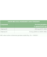 NATURETICA Vitamina D3 Vegan + K2