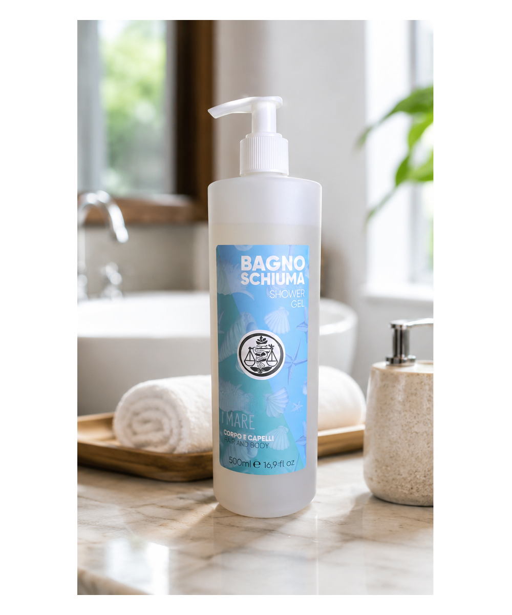 IL PUNTO VERDE Bagno Doccia Corpo e Capelli Ginepro e Mare