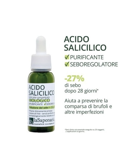 LA SAPONARIA Attivi Puri Acido Salicilico