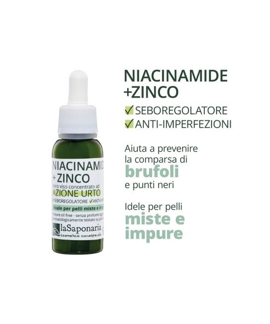 LA SAPONARIA Attivi Puri Niacinamide + Zinco