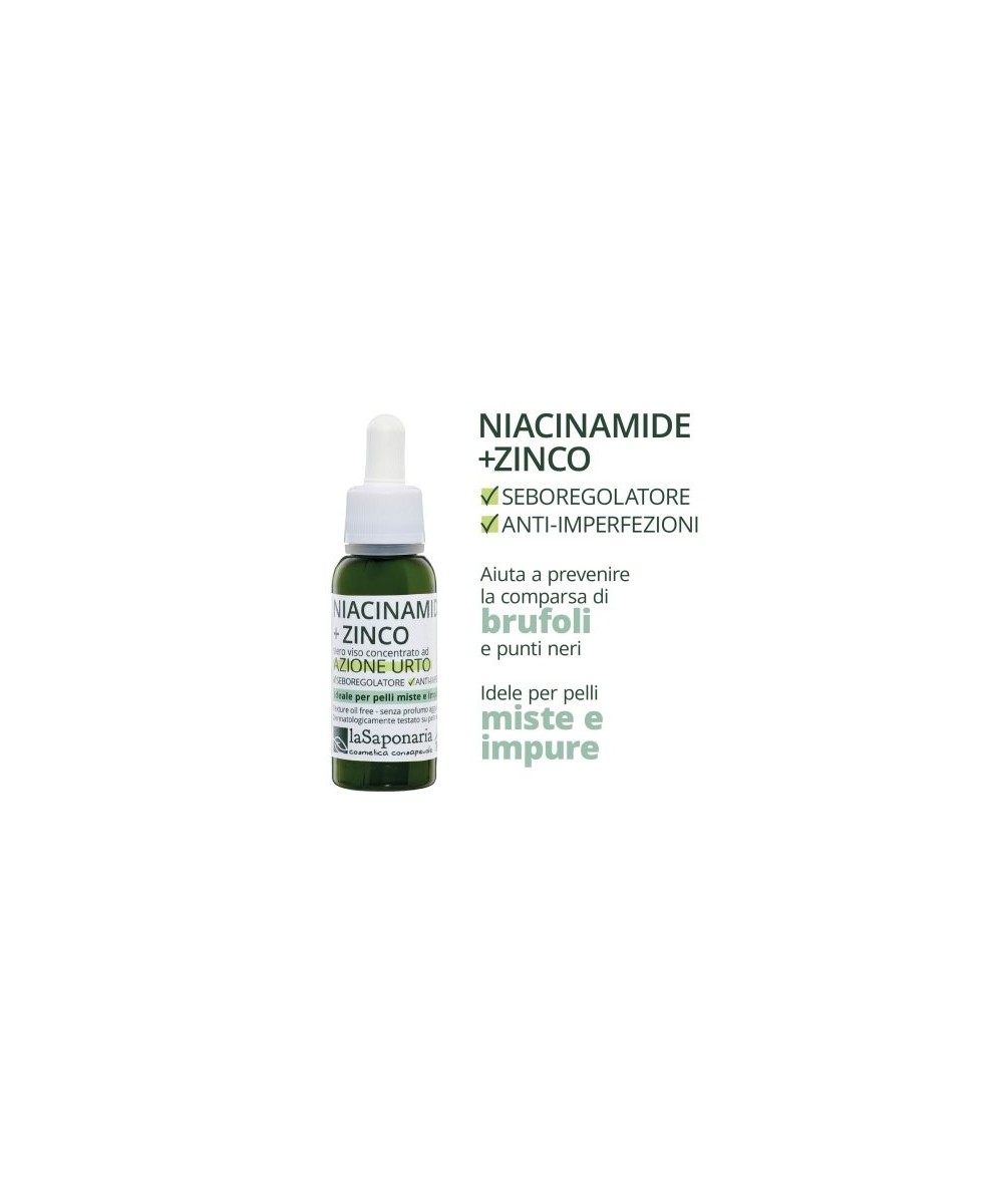LA SAPONARIA Attivi Puri Niacinamide + Zinco