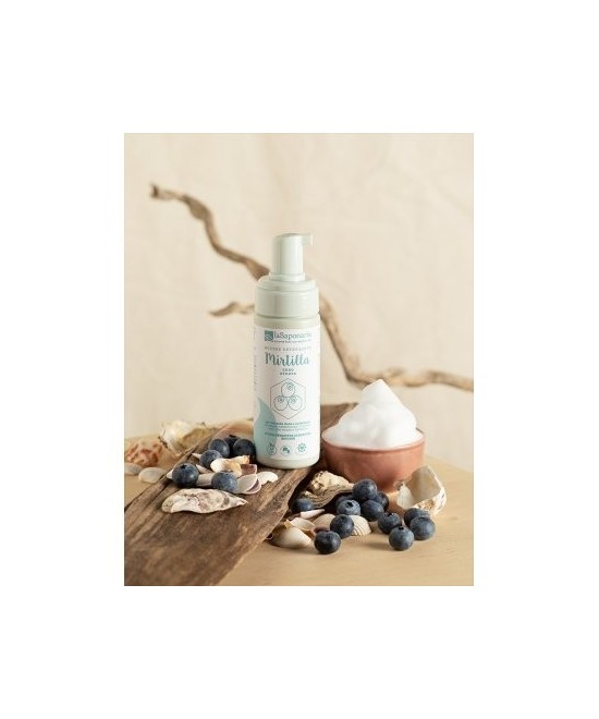 LA SAPONARIA Mousse detergente viso Mirtilla