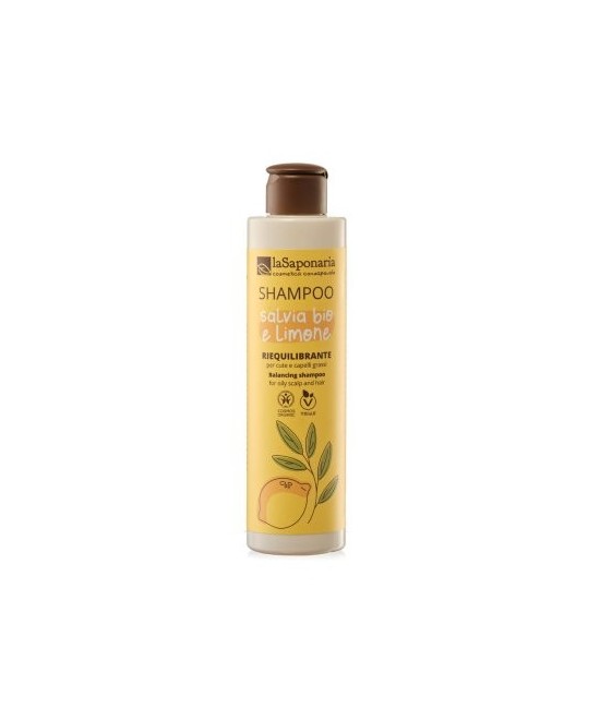 LA SAPONARIA Shampoo Bio Riequilibrante Limone