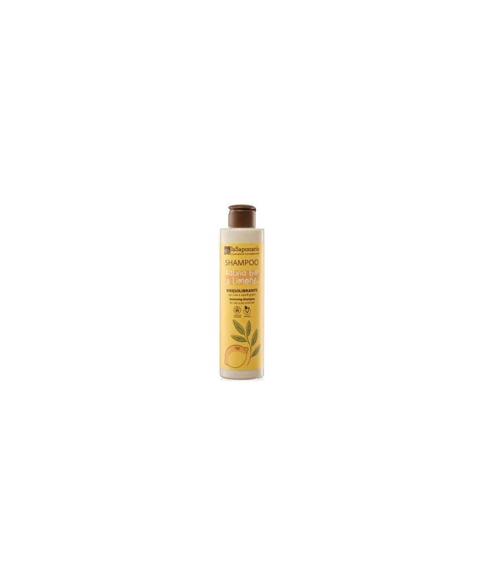LA SAPONARIA Shampoo Bio Riequilibrante Limone