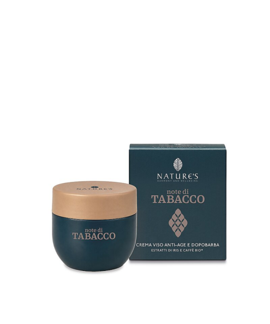 NATURE'S Note di Tabacco Crema Viso Anti-age e Dopobarba
