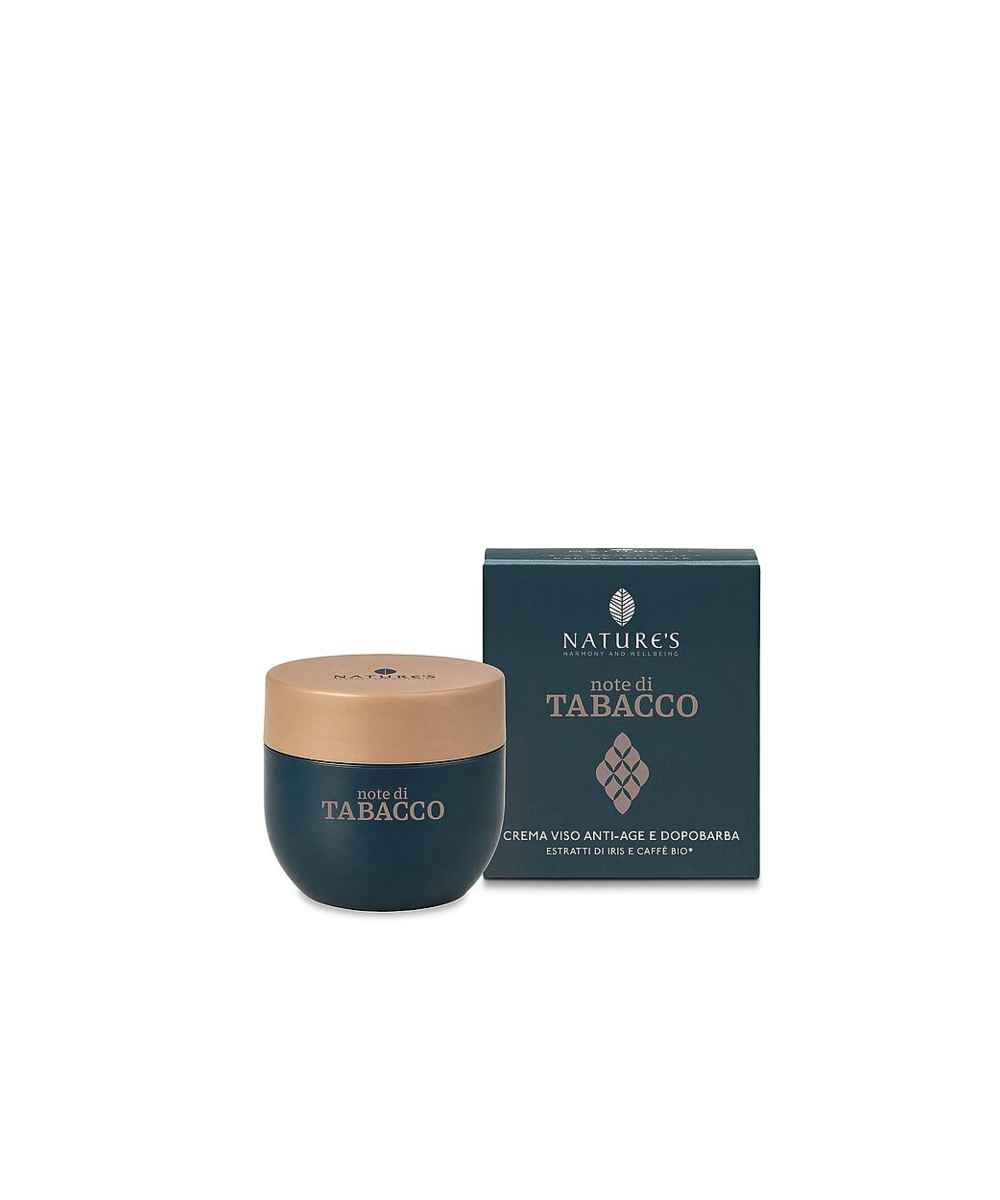 NATURE'S Note di Tabacco Crema Viso Anti-age e Dopobarba
