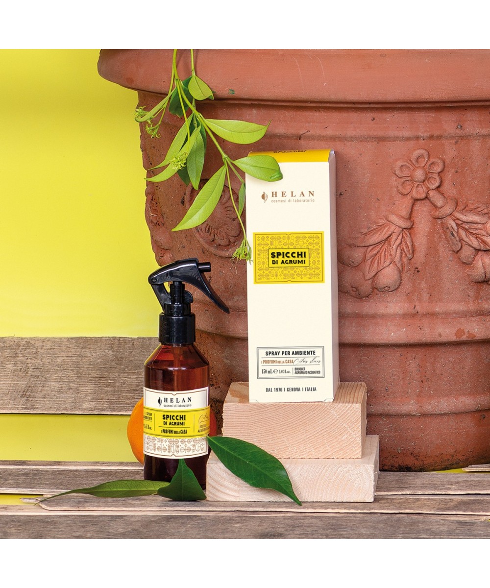 HELAN Spicchi di Agrumi Spray per Ambiente