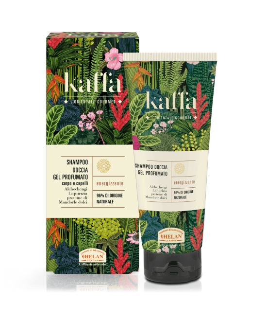 HELAN Kaffa Shampoo Doccia Gel Profumato Energizzante