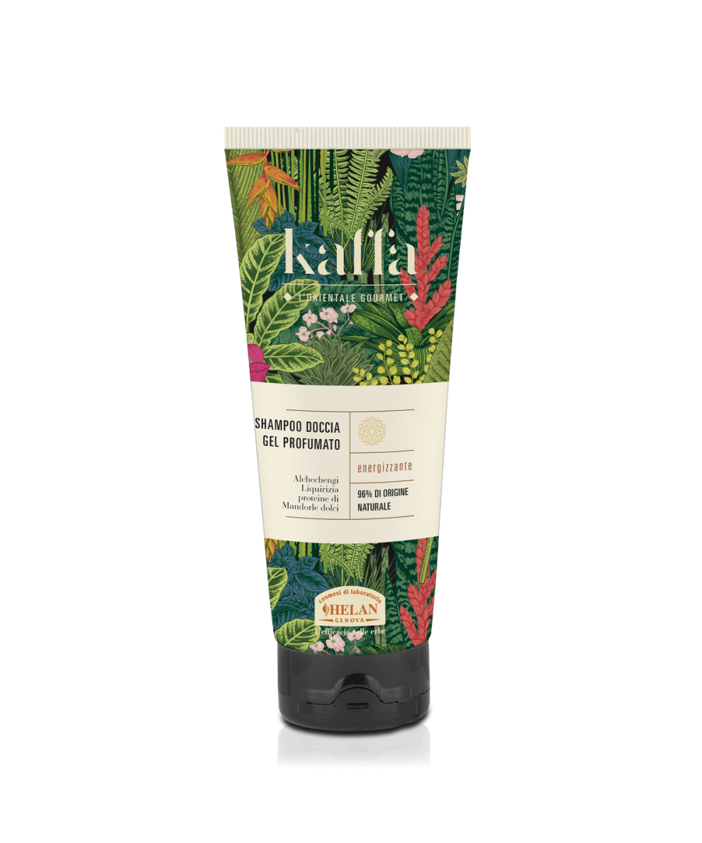 HELAN Kaffa Shampoo Doccia Gel Profumato Energizzante