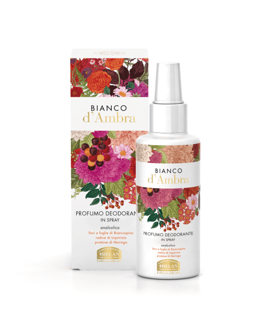 HELAN Bianco d'Ambra Profumo Deodorante Analcolico in Spray