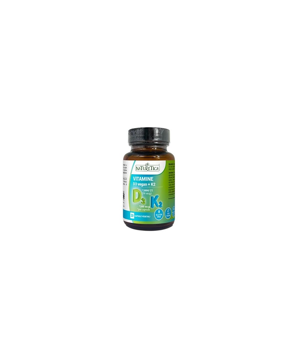 NATURETICA Vitamina D3 Vegan + K2