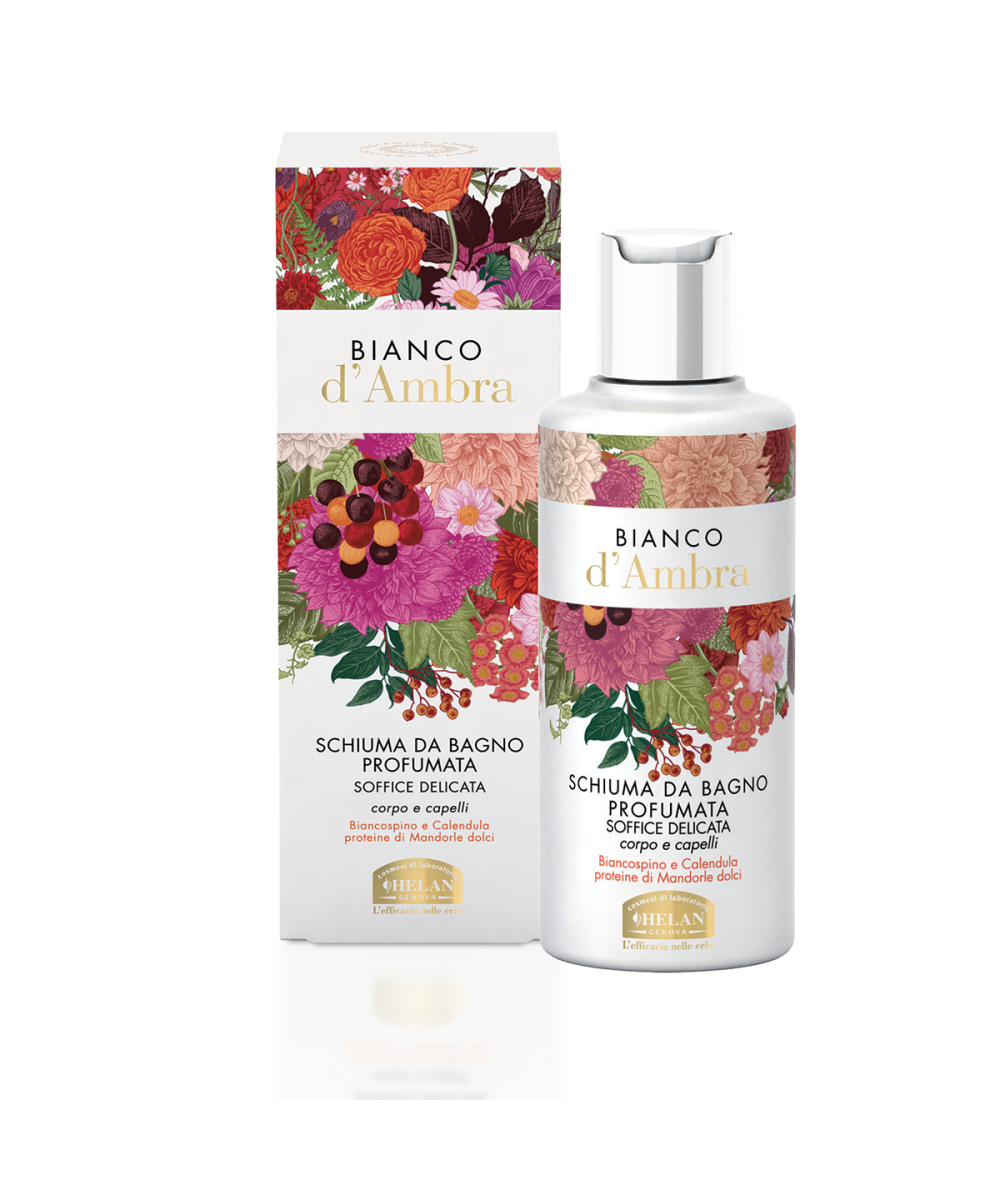 HELAN Bianco d'Ambra Schiuma da Bagno Profumata
