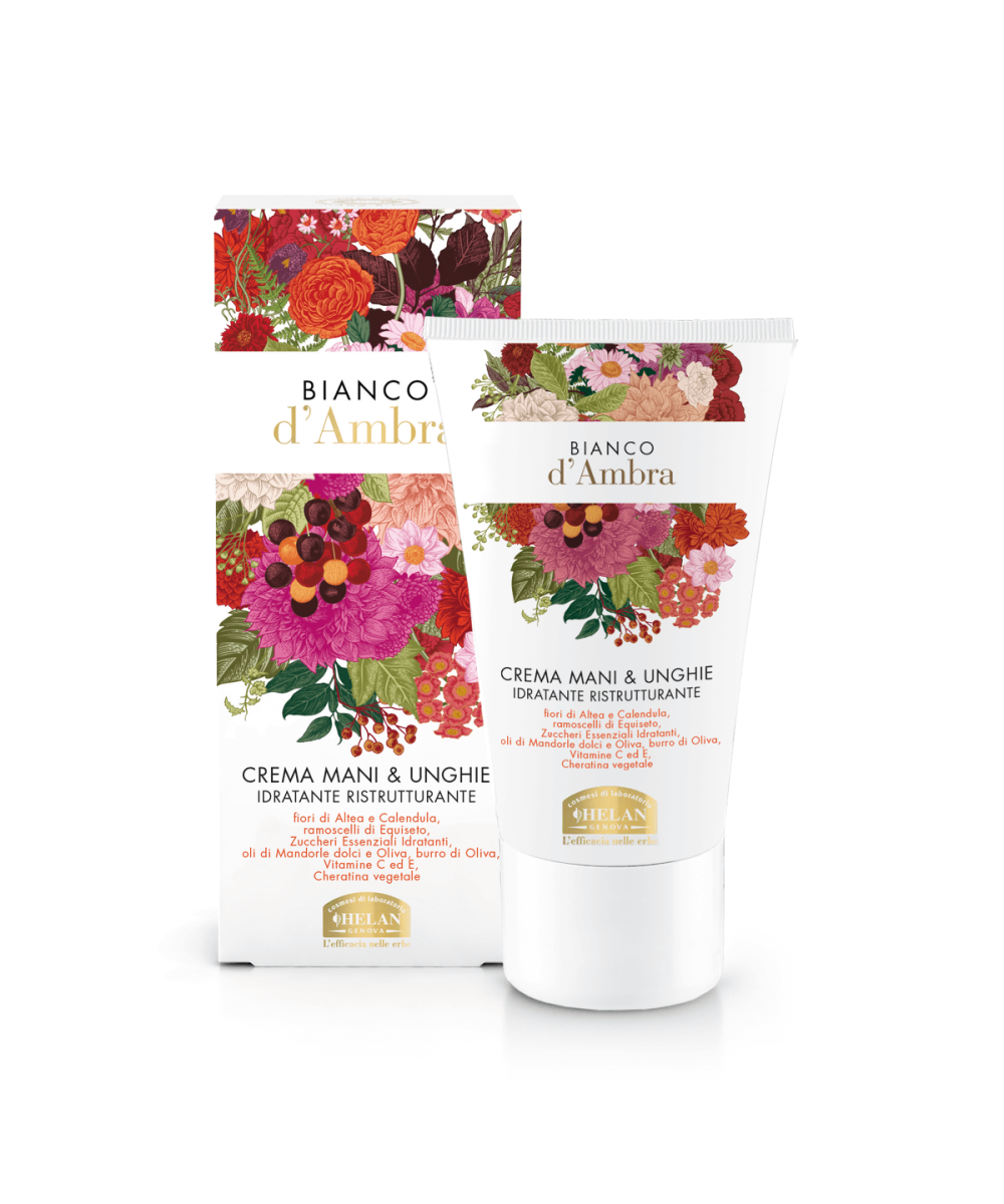 HELAN Bianco d'Ambra Crema Mani & Unghie Idratante Ristrutturante