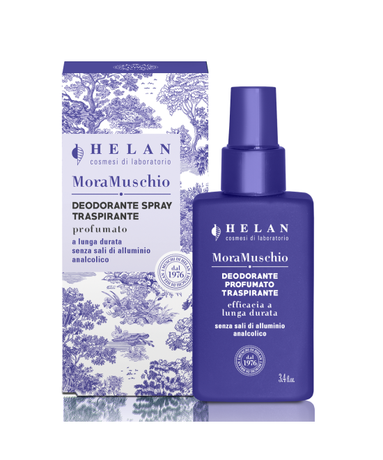 HELAN Mora Muschio Deodorante Profumato traspirante in spray
